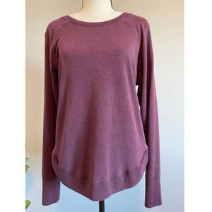 Athleta Mindset Sweatshirt Long Sleeve Top Women's Size M